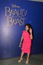 RJ Malishka at Beauty and Beast screening on 6th April 2016